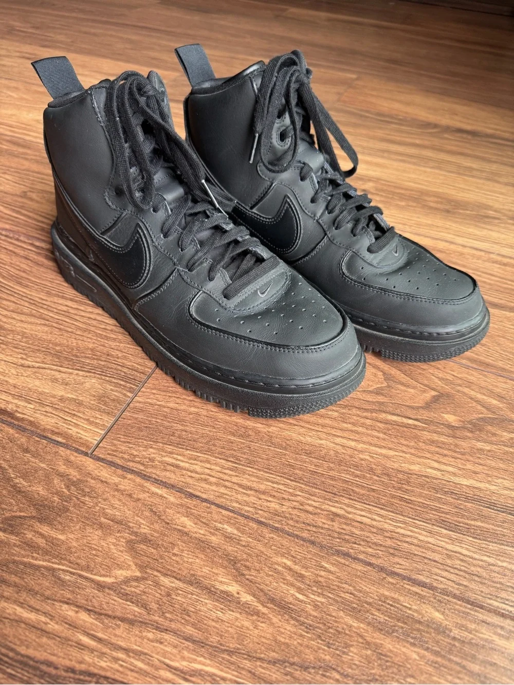 Men’s Nike Air Force 1 Boot Black Anthracite